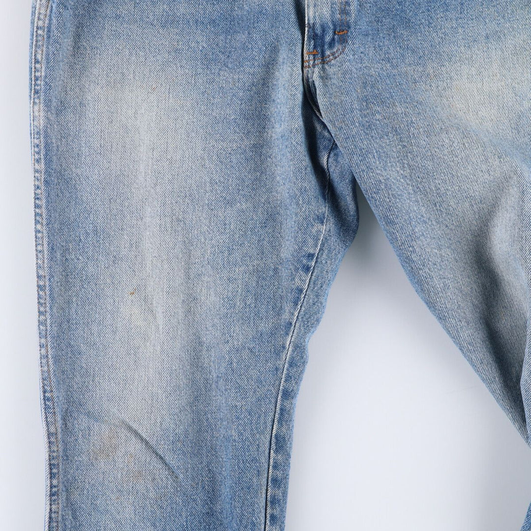 Dickies Straight Denim Pants for Men, W34 equivalent unclear blue type Vintage Second Hand