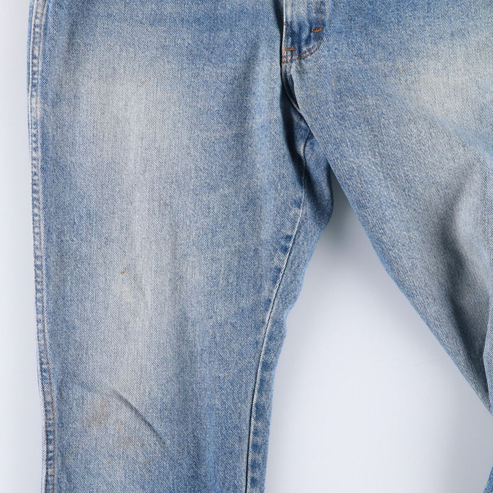 Dickies Straight Denim Pants for Men, W34 equivalent unclear blue type Vintage Second Hand