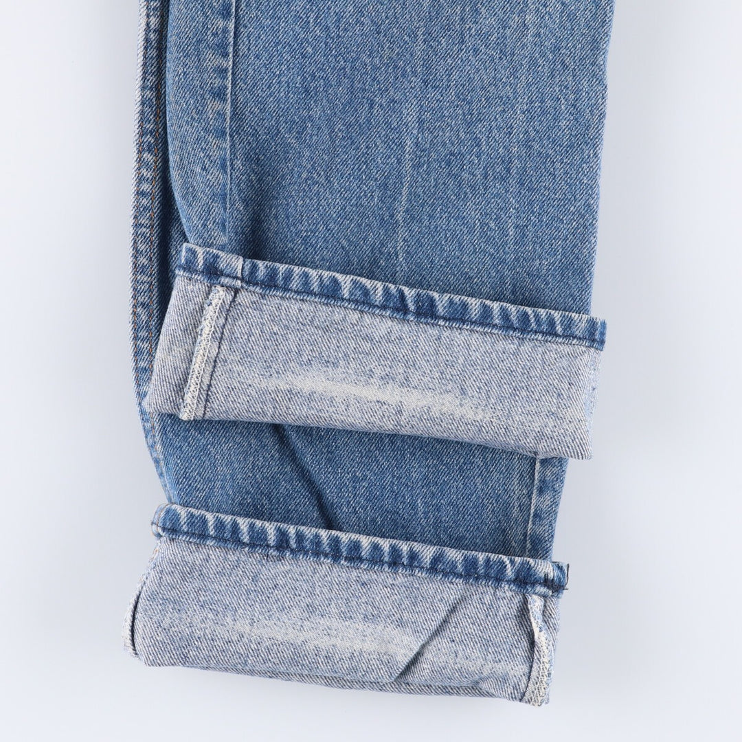Dickies Straight Denim Pants for Men, W34 equivalent unclear blue type Vintage Second Hand