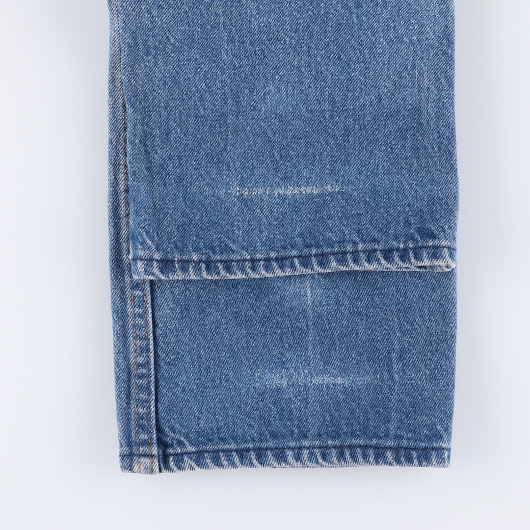 Dickies Straight Denim Pants for Men, W34 equivalent unclear blue type Vintage Second Hand