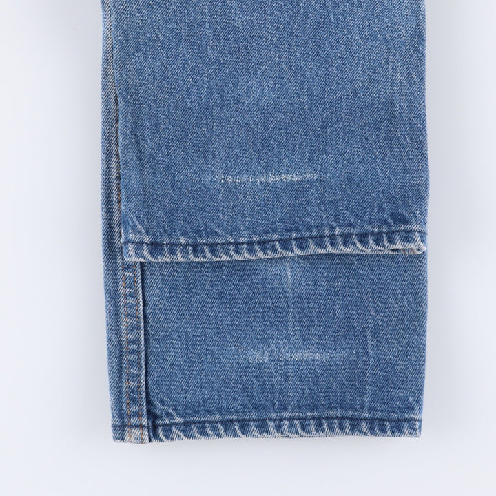 Dickies Straight Denim Pants for Men, W34 equivalent unclear blue type Vintage Second Hand