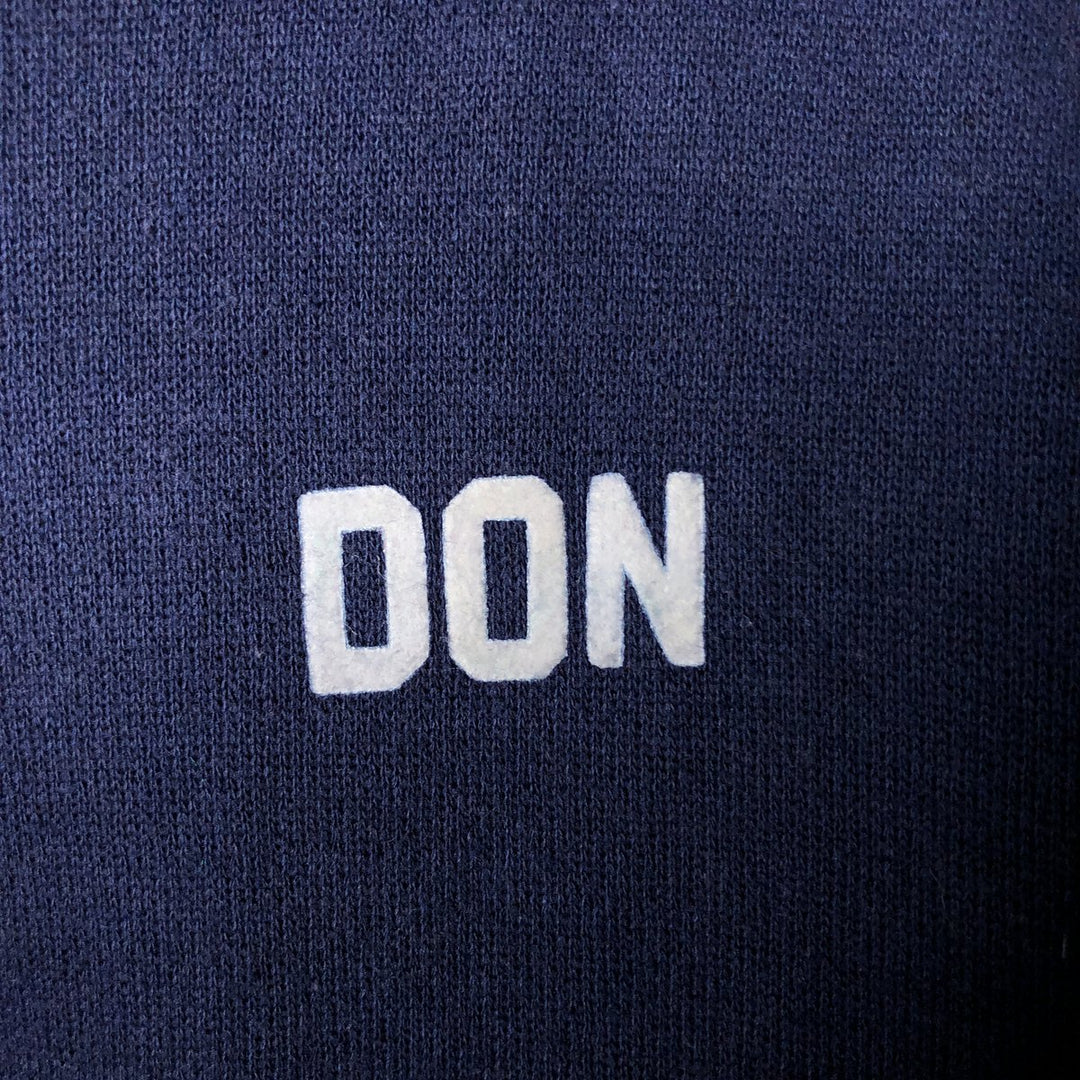 MAJESTIC Sweat Full Zip Hoodie Men's L size unclear navy blue type Vintage Second Hand