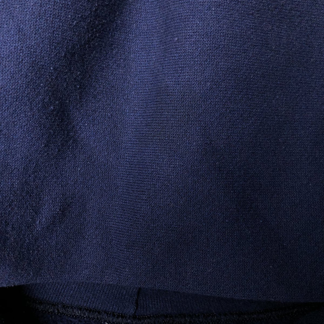 MAJESTIC Sweat Full Zip Hoodie Men's L size unclear navy blue type Vintage Second Hand