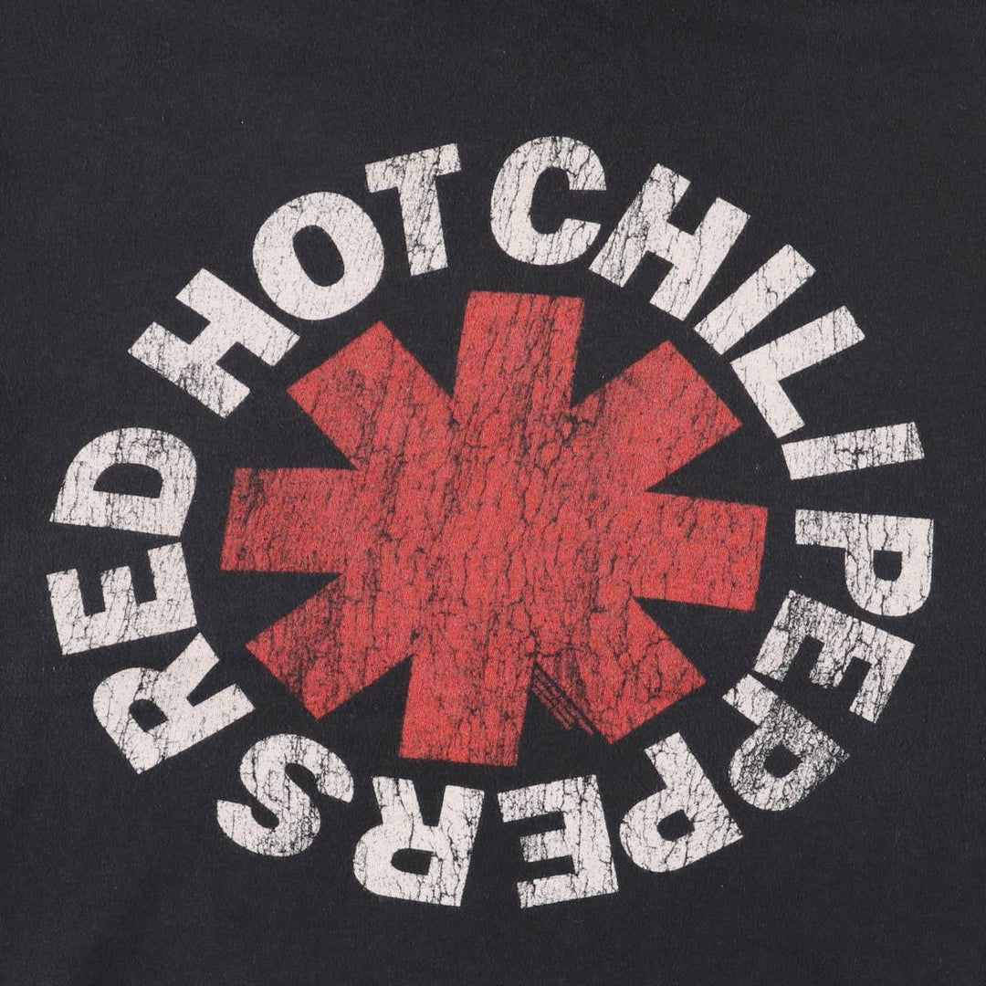 Bravado BRAVADO RED HOT CHILI PEPPERS Red Hot Chili Peppers Band T-shirt Band T Men's S equivalent cotton black type Vintage Second Hand
