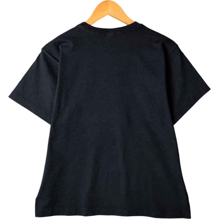 90'S GAP Vintage Printed T-Shirt, Made in USA, Women's XL cotton navy blue type Vintage Second Hand