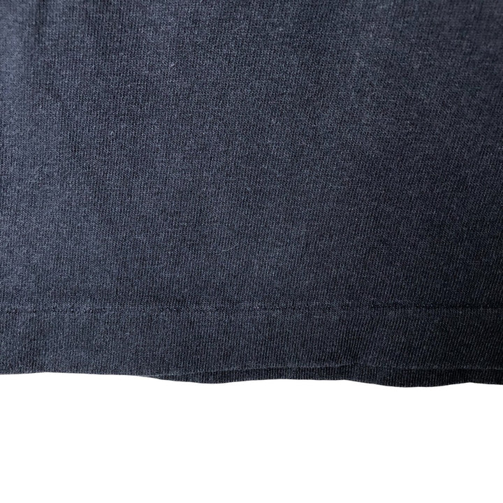 90'S GAP Vintage Printed T-Shirt, Made in USA, Women's XL cotton navy blue type Vintage Second Hand