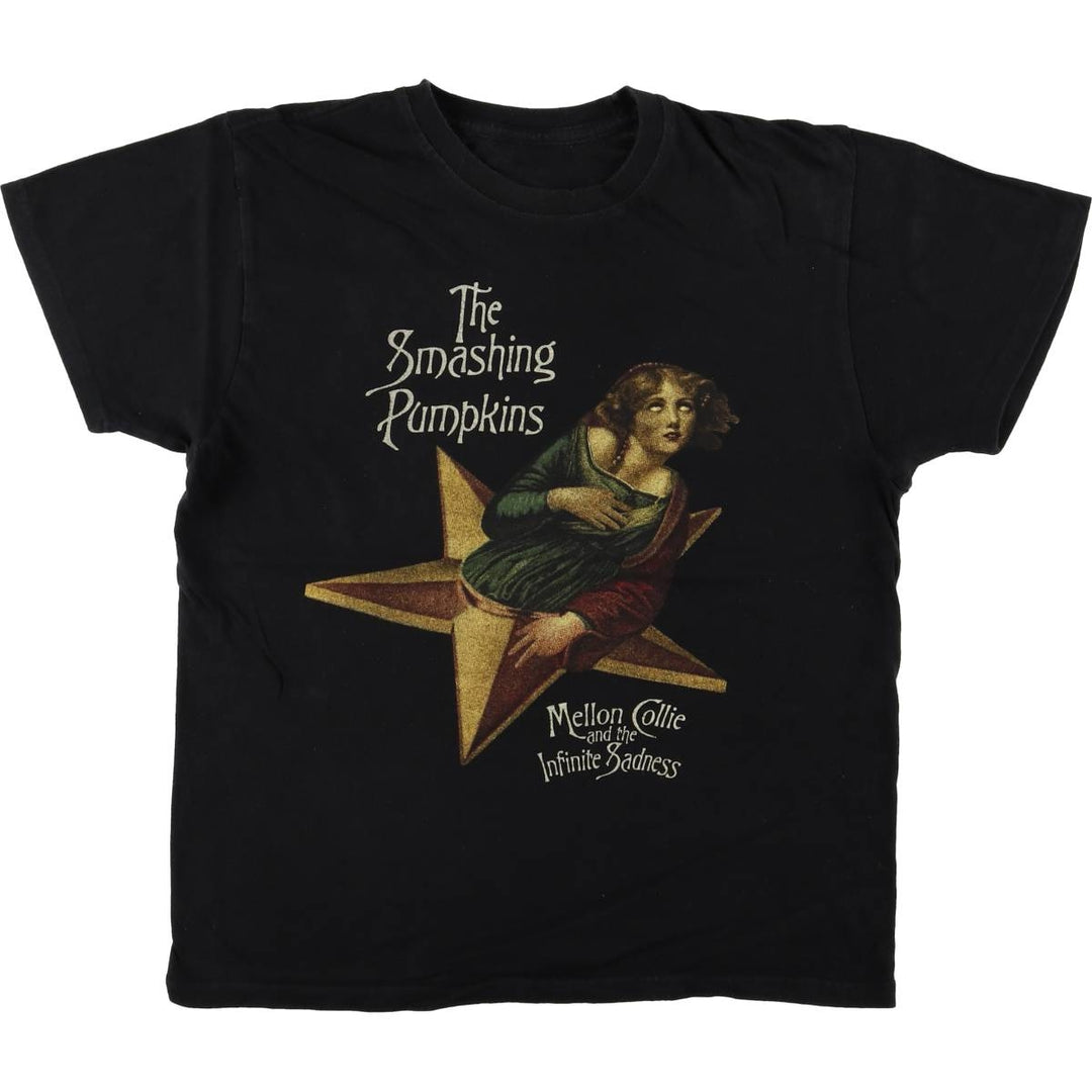 THE SMASHING PUMPKINS Smashing Pumpkins Band T-shirt Band T Women's M equivalent unclear black type Vintage Second Hand