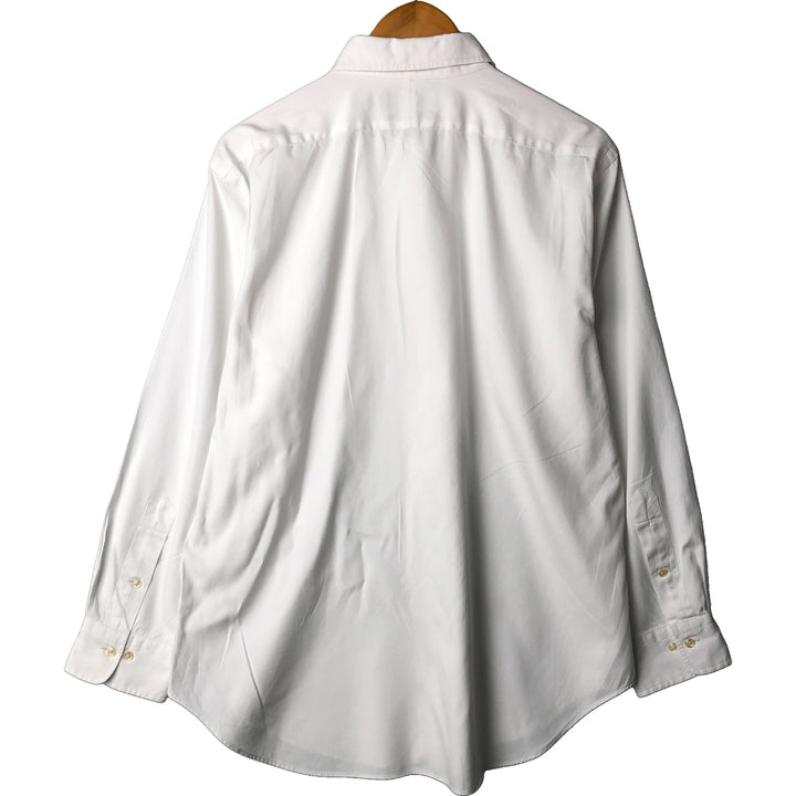 Ralph Lauren POLO by Ralph Lauren ANDREW long sleeve cotton shirt, men's size L cotton white type Vintage Second Hand