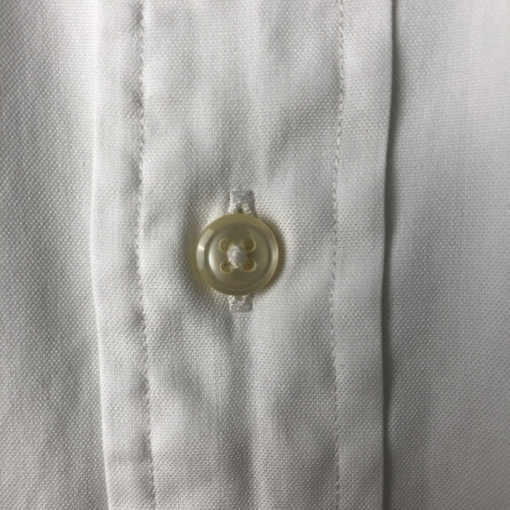 Ralph Lauren POLO by Ralph Lauren ANDREW long sleeve cotton shirt, men's size L cotton white type Vintage Second Hand