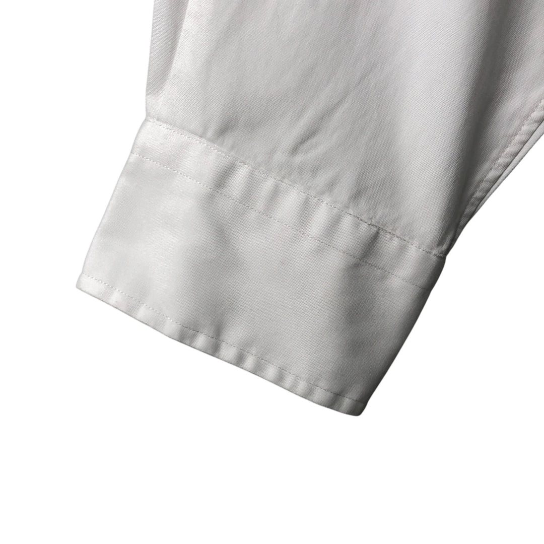 Ralph Lauren POLO by Ralph Lauren ANDREW long sleeve cotton shirt, men's size L cotton white type Vintage Second Hand