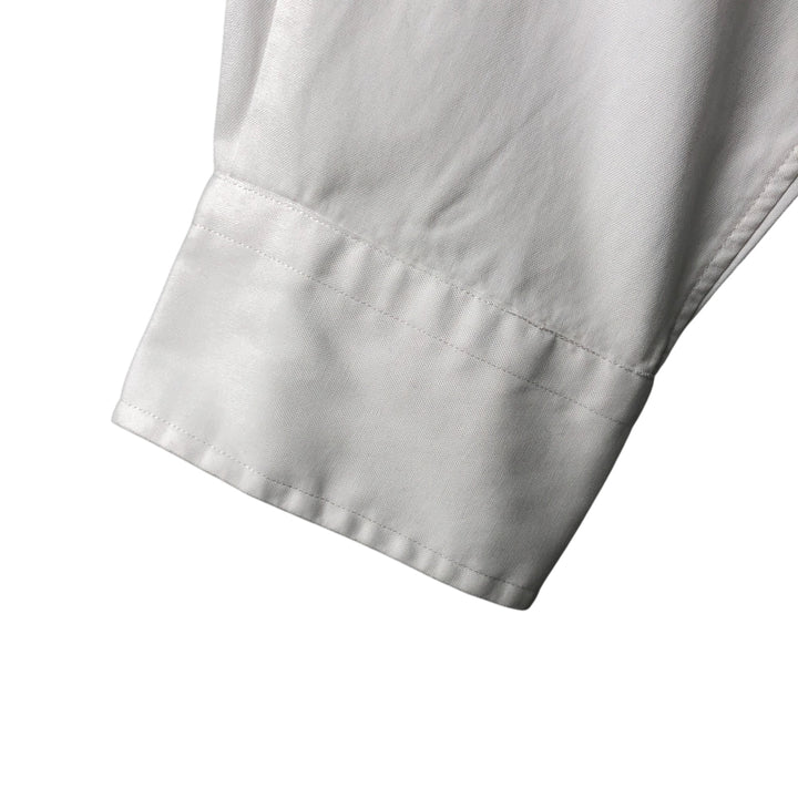 Ralph Lauren POLO by Ralph Lauren ANDREW long sleeve cotton shirt, men's size L cotton white type Vintage Second Hand