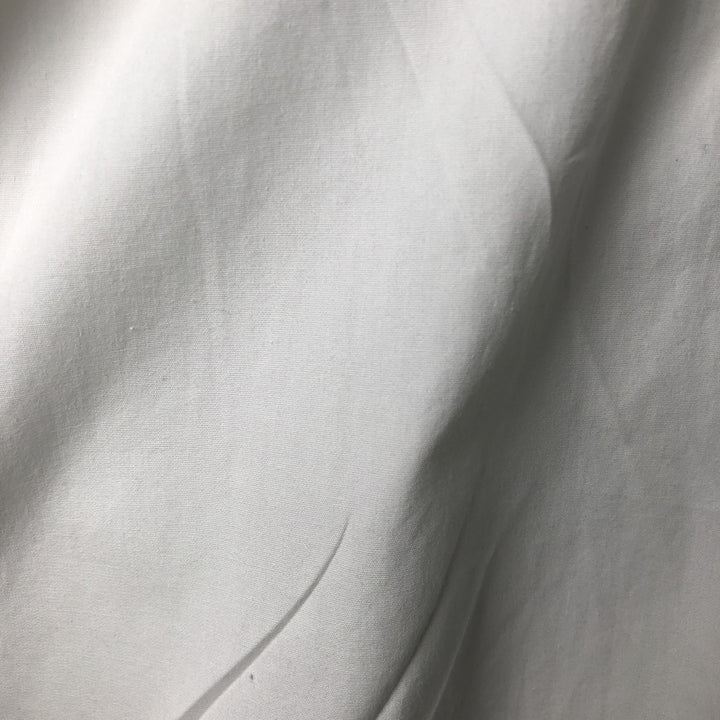 60s-70'S ARROW Long Sleeve Shirt Made in USA Men's XL Vintage unclear white type Vintage Second Hand