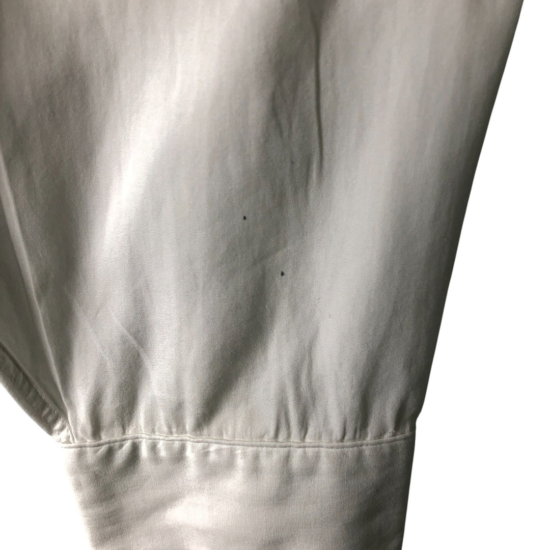 60s-70'S ARROW Long Sleeve Shirt Made in USA Men's XL Vintage unclear white type Vintage Second Hand