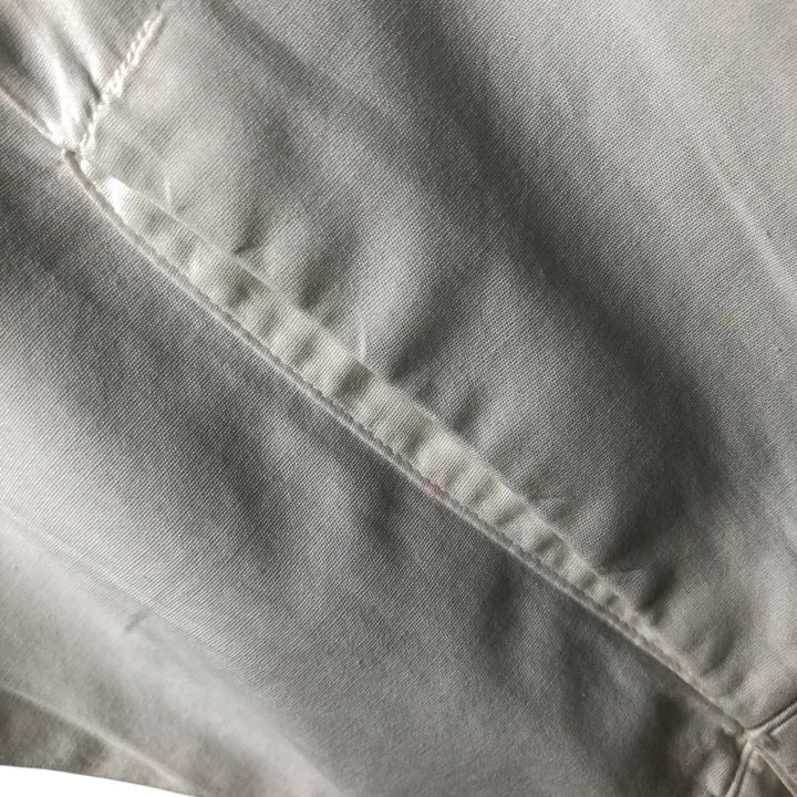 60s-70'S ARROW Long Sleeve Shirt Made in USA Men's XL Vintage unclear white type Vintage Second Hand
