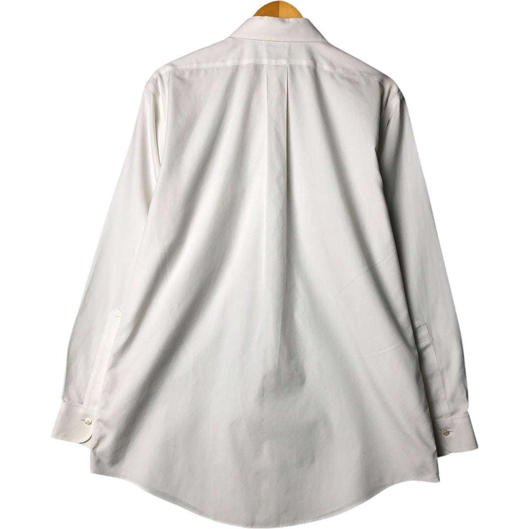 Brooks Brothers Est.1818 Long Sleeve Cotton Shirt, Men's Size L cotton white type Vintage Second Hand
