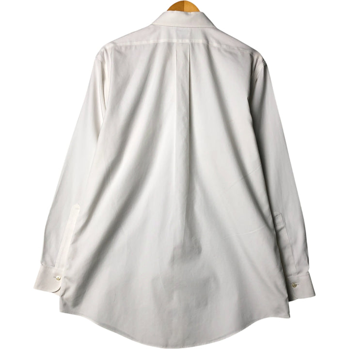 Brooks Brothers Est.1818 Long Sleeve Cotton Shirt, Men's Size L cotton white type Vintage Second Hand