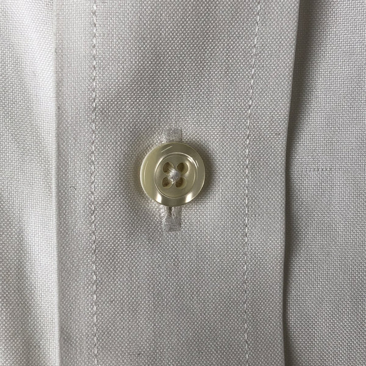 Brooks Brothers Est.1818 Long Sleeve Cotton Shirt, Men's Size L cotton white type Vintage Second Hand