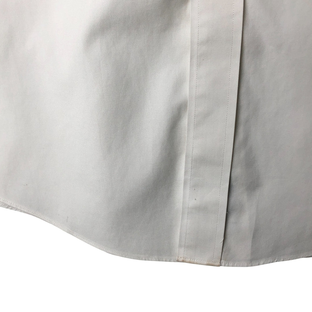 Brooks Brothers Est.1818 Long Sleeve Cotton Shirt, Men's Size L cotton white type Vintage Second Hand