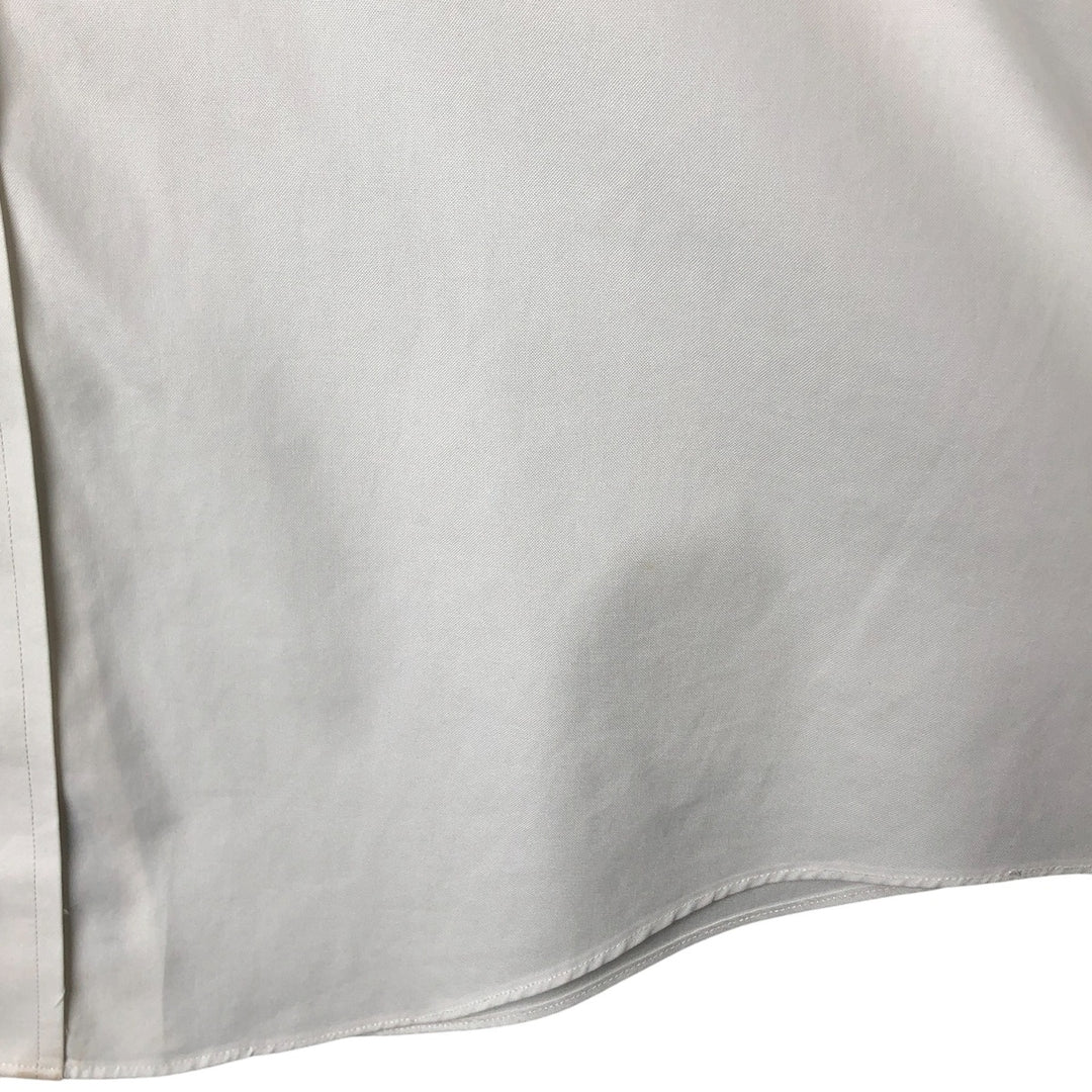 Brooks Brothers Est.1818 Long Sleeve Cotton Shirt, Men's Size L cotton white type Vintage Second Hand