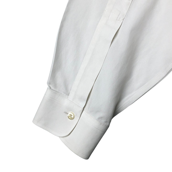 Brooks Brothers Est.1818 Long Sleeve Cotton Shirt, Men's Size L cotton white type Vintage Second Hand