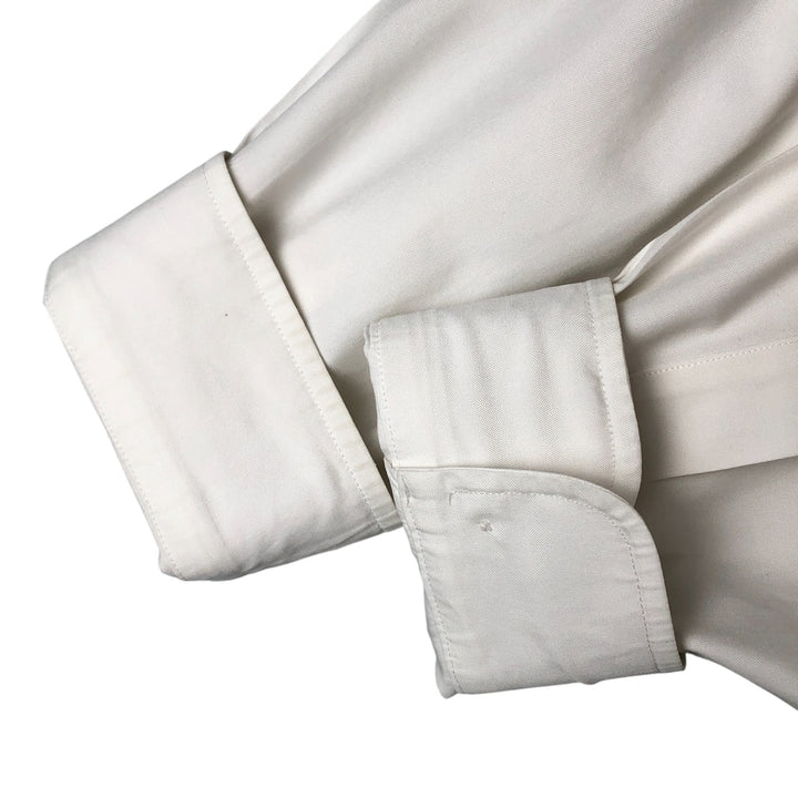 Brooks Brothers Est.1818 Long Sleeve Cotton Shirt, Men's Size L cotton white type Vintage Second Hand