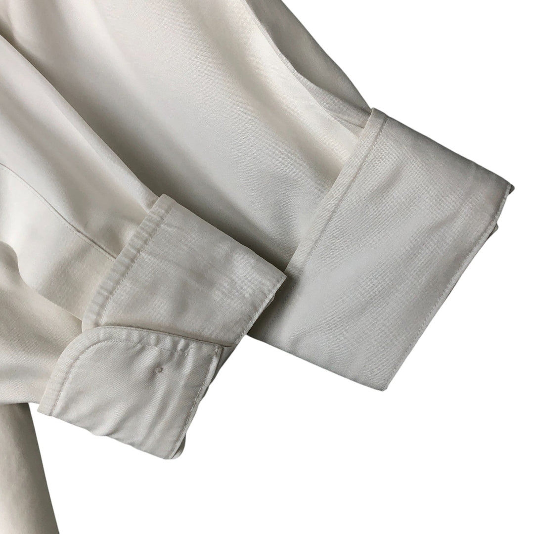 Brooks Brothers Est.1818 Long Sleeve Cotton Shirt, Men's Size L cotton white type Vintage Second Hand