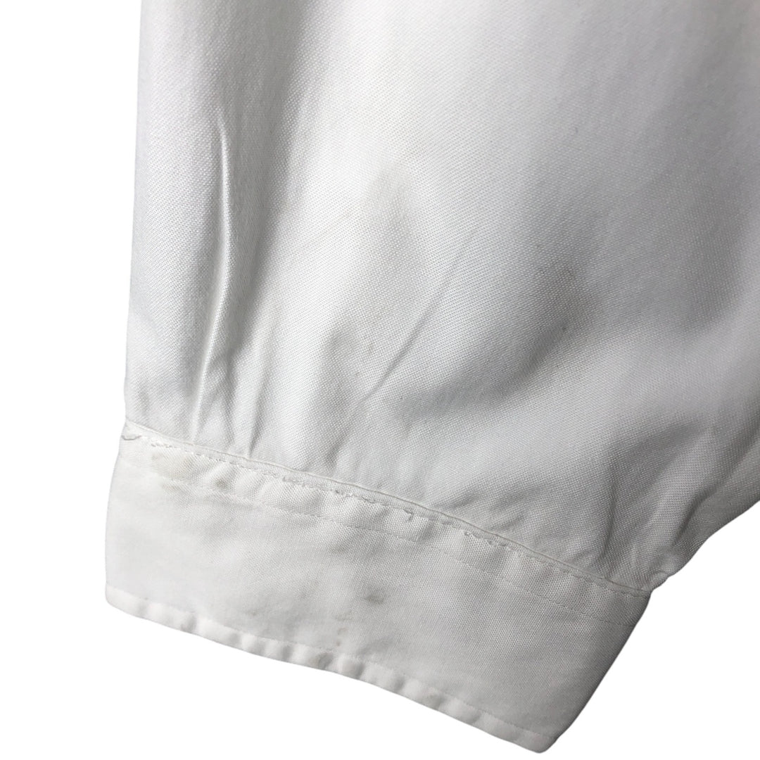 Ralph Lauren Classic Fit Long Sleeve Button Down Shirt, Men's Size L cotton white type Vintage Second Hand