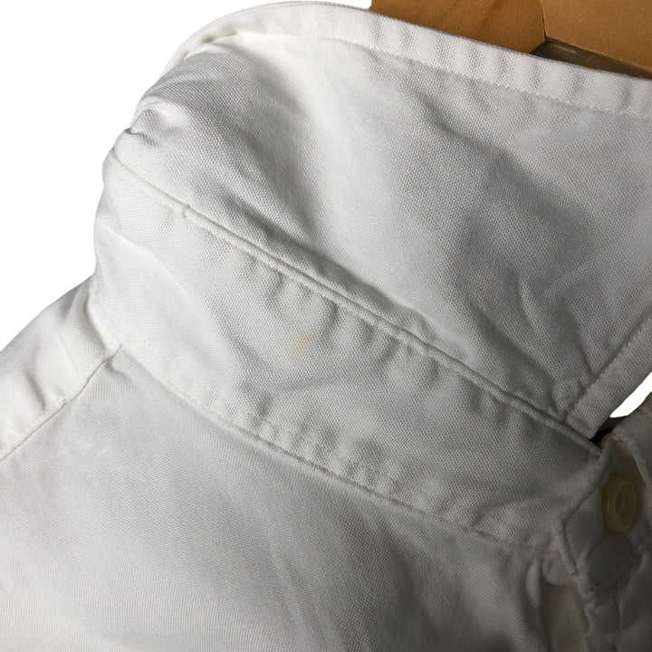 Ralph Lauren Classic Fit Long Sleeve Button Down Shirt, Men's Size L cotton white type Vintage Second Hand