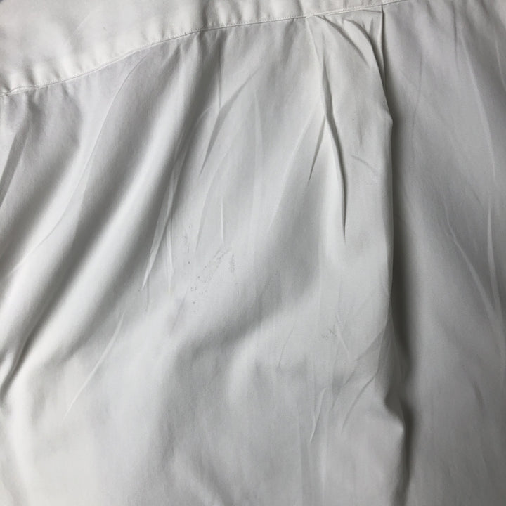 Ralph Lauren Classic Fit Long Sleeve Button Down Shirt, Men's Size L cotton white type Vintage Second Hand