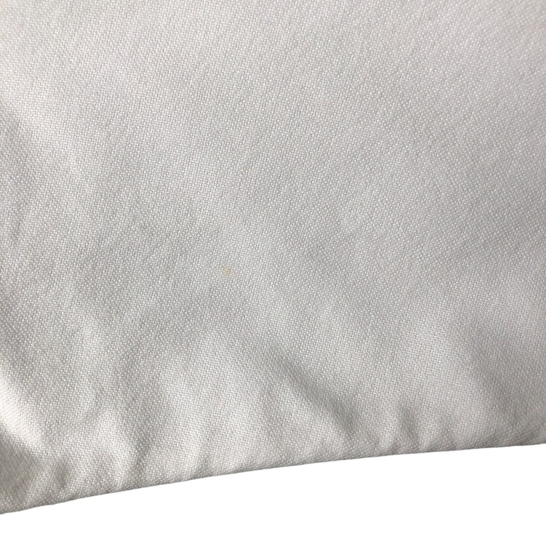 Ralph Lauren YARMOUTH long sleeve button down shirt, men's size L cotton white type Vintage Second Hand