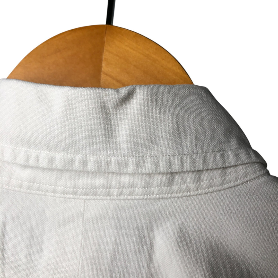 Ralph Lauren BLAKE long sleeve button down shirt, men's size M cotton white type Vintage Second Hand