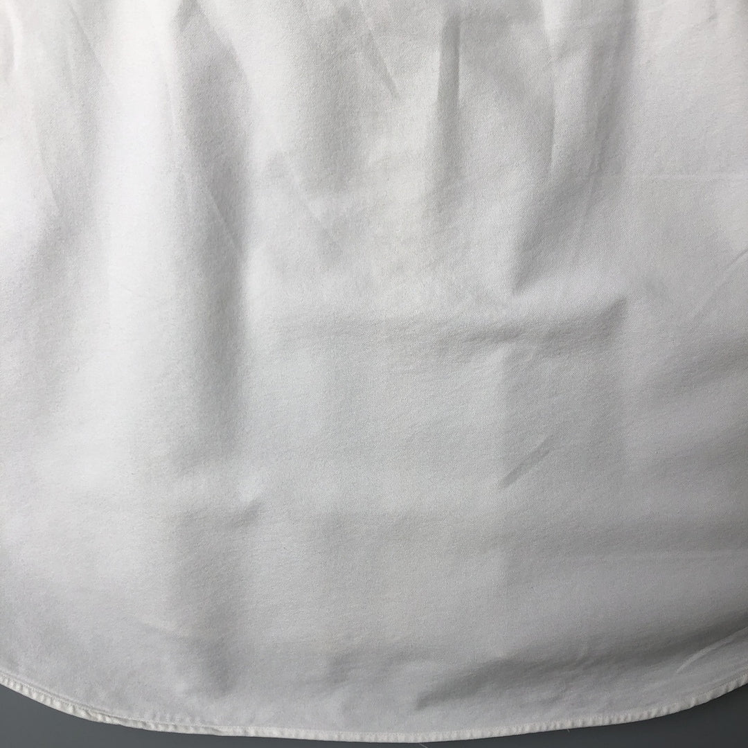 Ralph Lauren BLAKE long sleeve button down shirt, men's size M cotton white type Vintage Second Hand