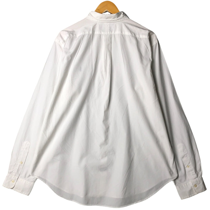 Ralph Lauren Classic Fit Long Sleeve Button Down Shirt Men's XL cotton white type Vintage Second Hand