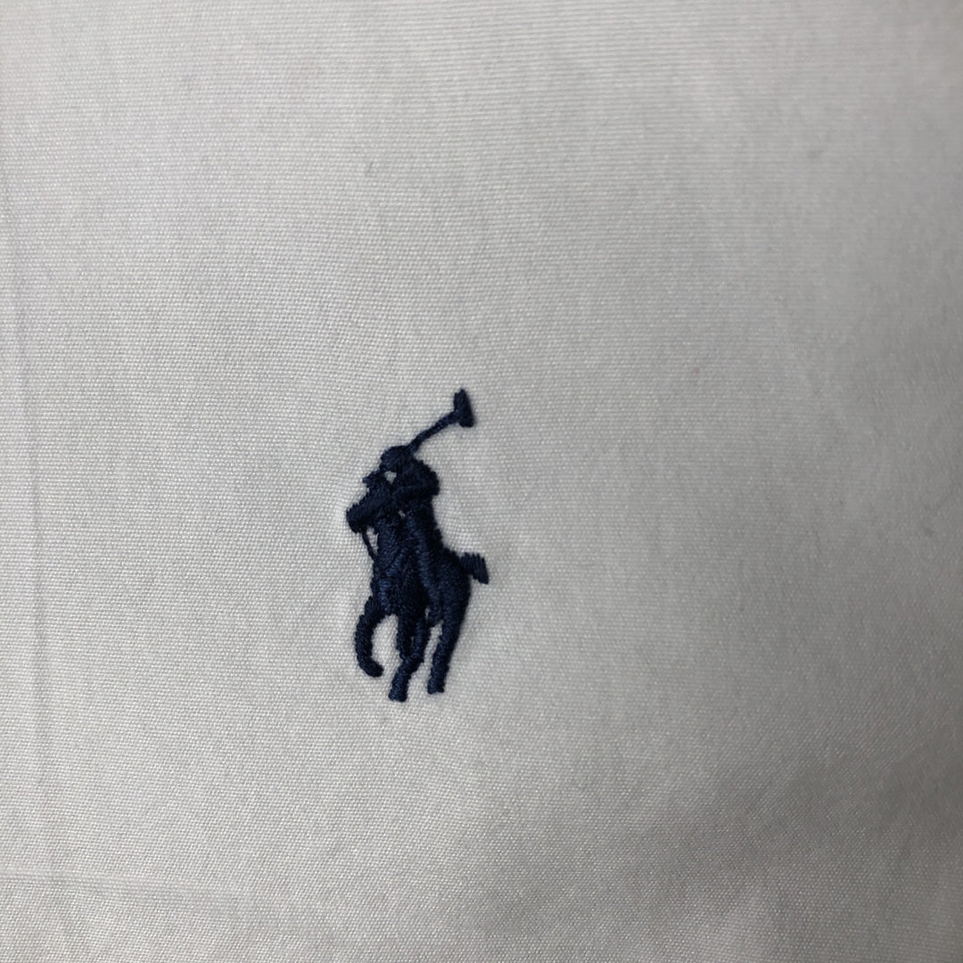 Ralph Lauren Classic Fit Long Sleeve Button Down Shirt Men's XL cotton white type Vintage Second Hand