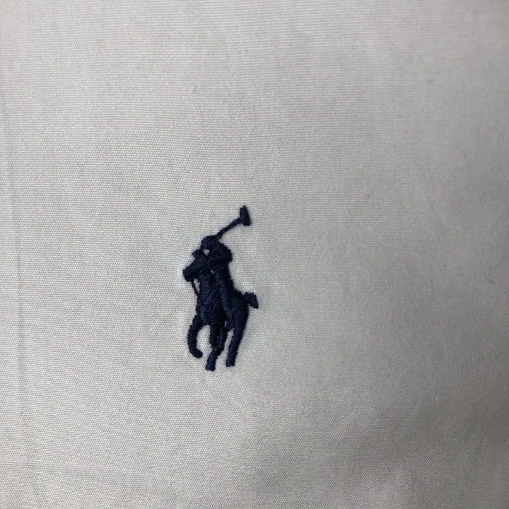Ralph Lauren Classic Fit Long Sleeve Button Down Shirt Men's XL cotton white type Vintage Second Hand