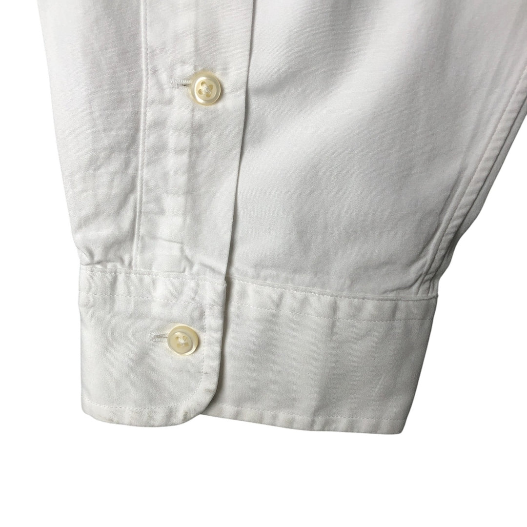 Ralph Lauren Classic Fit Long Sleeve Button Down Shirt Men's XL cotton white type Vintage Second Hand