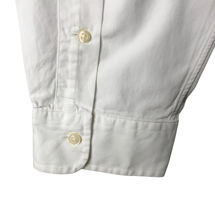 Ralph Lauren Classic Fit Long Sleeve Button Down Shirt Men's XL cotton white type Vintage Second Hand
