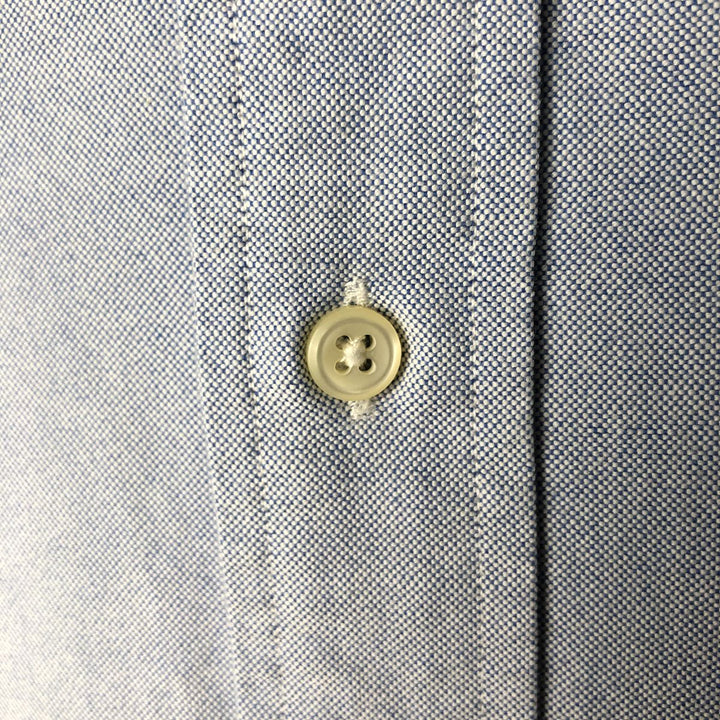 Ralph Lauren Classic Fit Long Sleeve Button Down Shirt Men's XL cotton blue type Vintage Second Hand