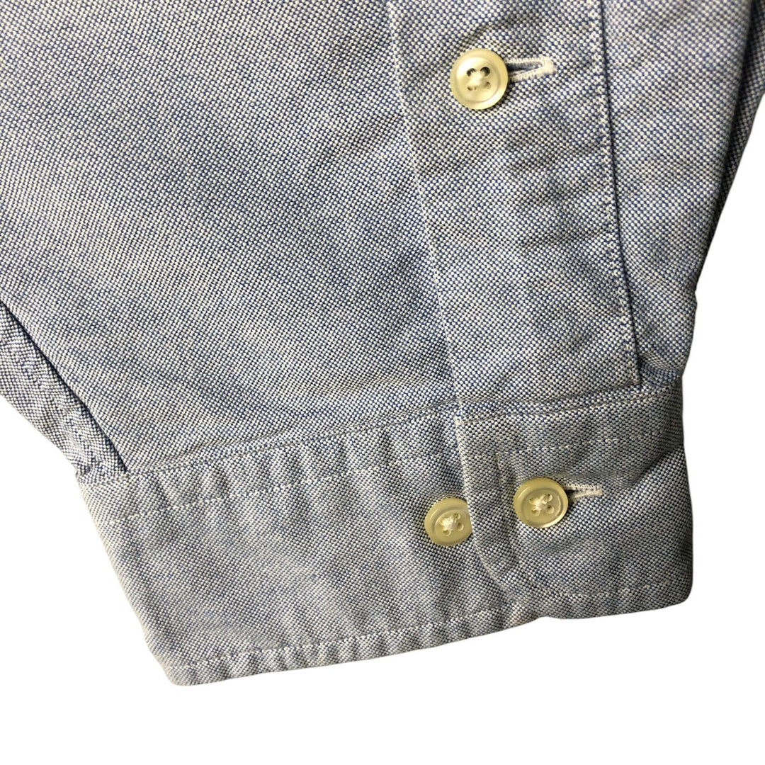 Ralph Lauren Classic Fit Long Sleeve Button Down Shirt Men's XL cotton blue type Vintage Second Hand