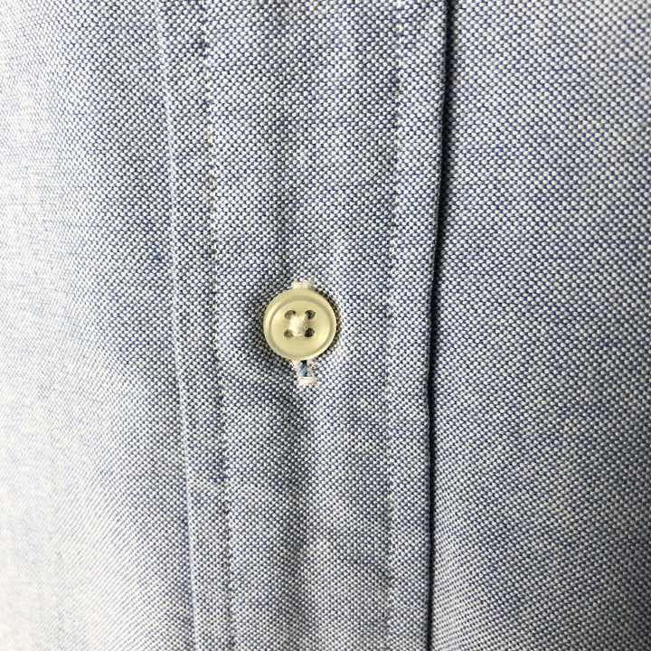 Ralph Lauren Classic Fit Long Sleeve Button Down Shirt Men's XL cotton blue type Vintage Second Hand