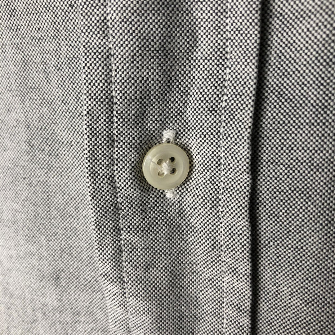 Ralph Lauren long sleeve button down shirt, men's XL size cotton gray type Vintage Second Hand