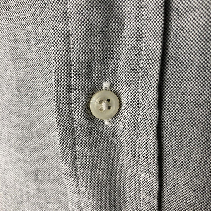 Ralph Lauren long sleeve button down shirt, men's XL size cotton gray type Vintage Second Hand