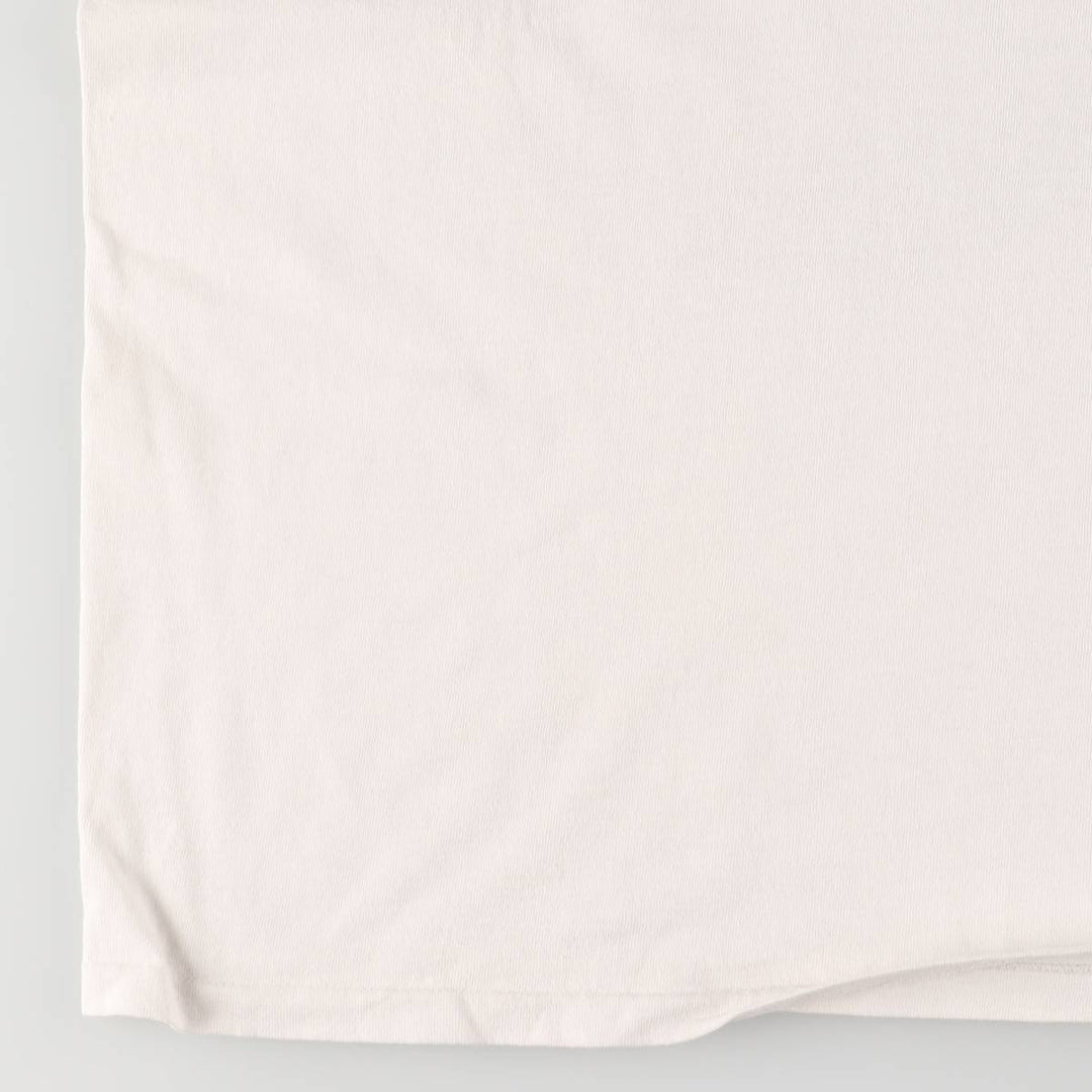 Vintage 90'S Delta message print T-shirt, size L, men's cotton white type Vintage Second Hand