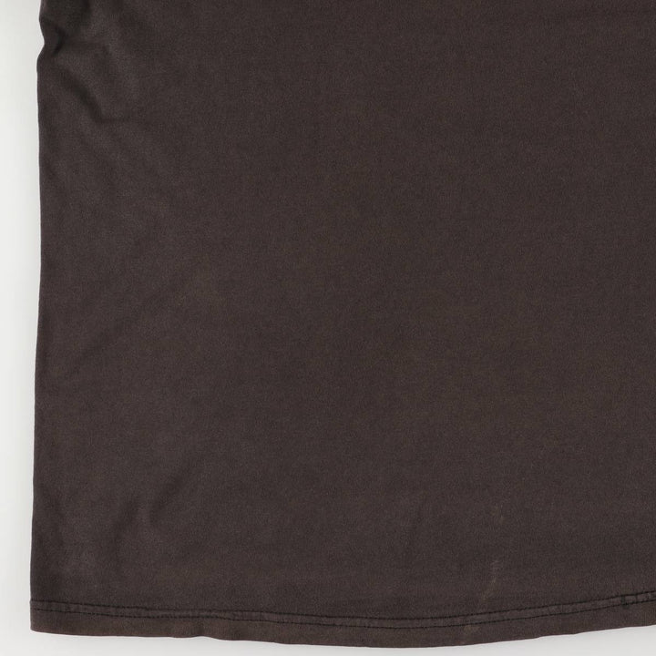 Delta DELTA Skull Pattern Print T-Shirt, Men's XL cotton black type Vintage Second Hand