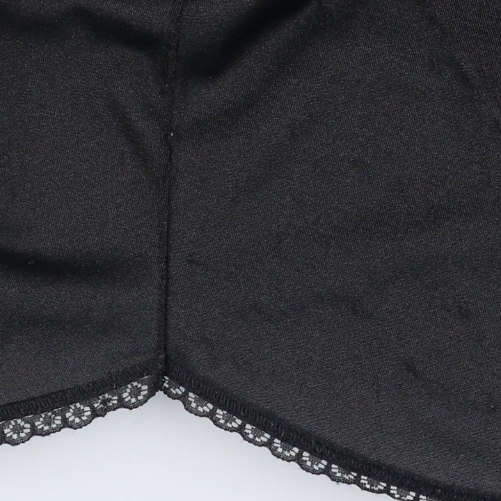 Lace lingerie camisole, women's size S Nylon black type Vintage Second Hand