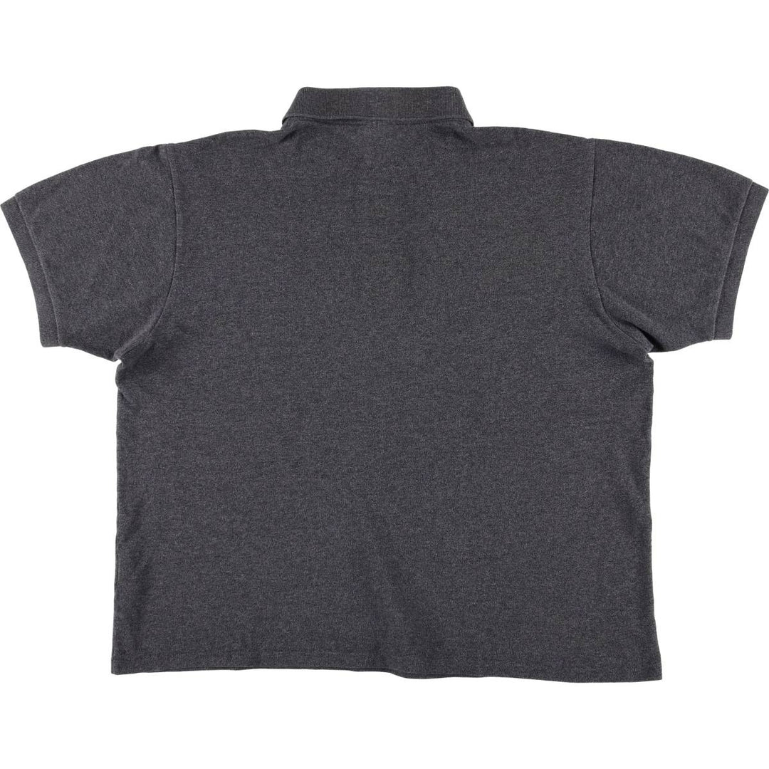 Lacoste LACOSTE French design short sleeve polo shirt size 6 men's XL equivalent cotton gray type Vintage Second Hand