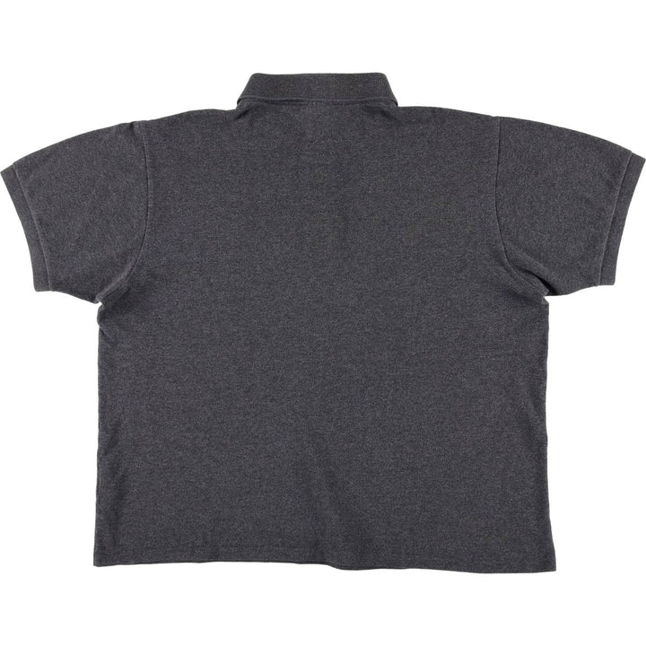 Lacoste LACOSTE French design short sleeve polo shirt size 6 men's XL equivalent cotton gray type Vintage Second Hand