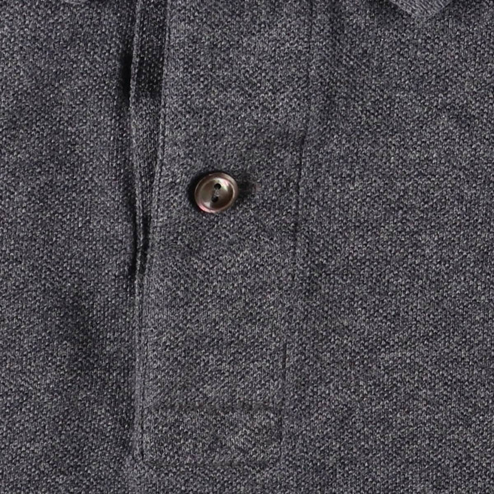 Lacoste LACOSTE French design short sleeve polo shirt size 6 men's XL equivalent cotton gray type Vintage Second Hand