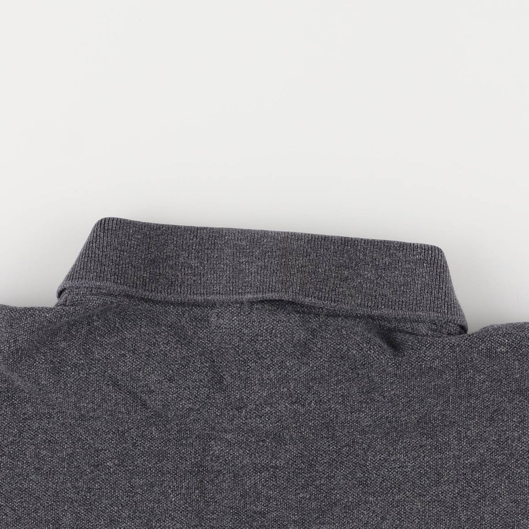 Lacoste LACOSTE French design short sleeve polo shirt size 6 men's XL equivalent cotton gray type Vintage Second Hand