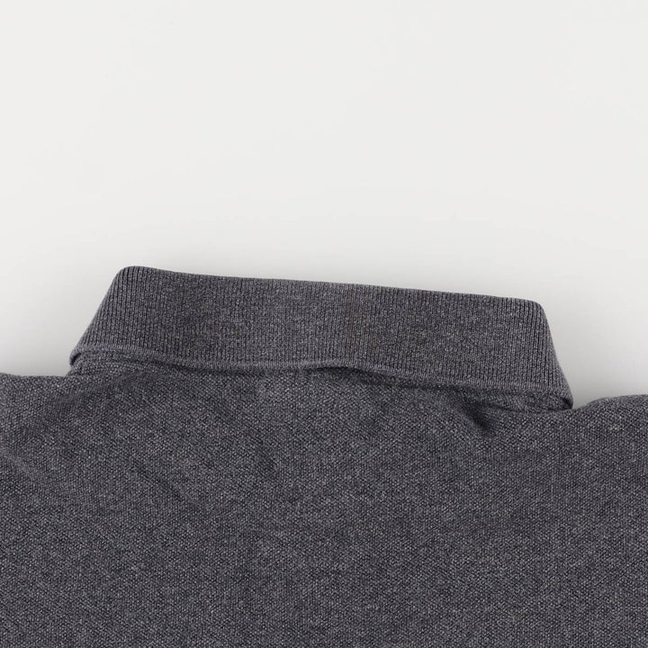 Lacoste LACOSTE French design short sleeve polo shirt size 6 men's XL equivalent cotton gray type Vintage Second Hand